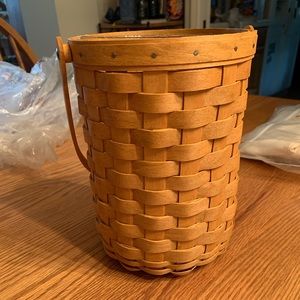Longaberger Beverage Tote Basket